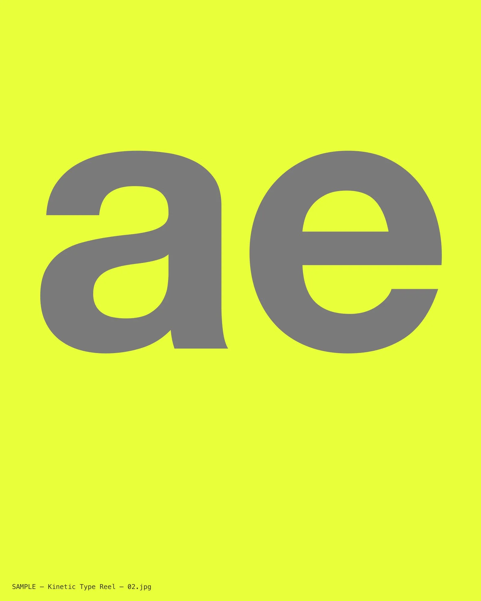 Kinetic Type Reel, image 3